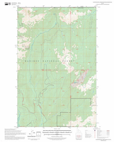 Continental Mountain, ID-BC FSTopo Preview 1