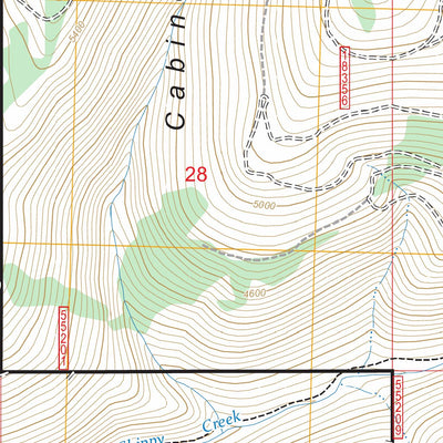 Cook Mountain, MT FSTopo Preview 2