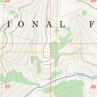 Cook Mountain, MT FSTopo Preview 3