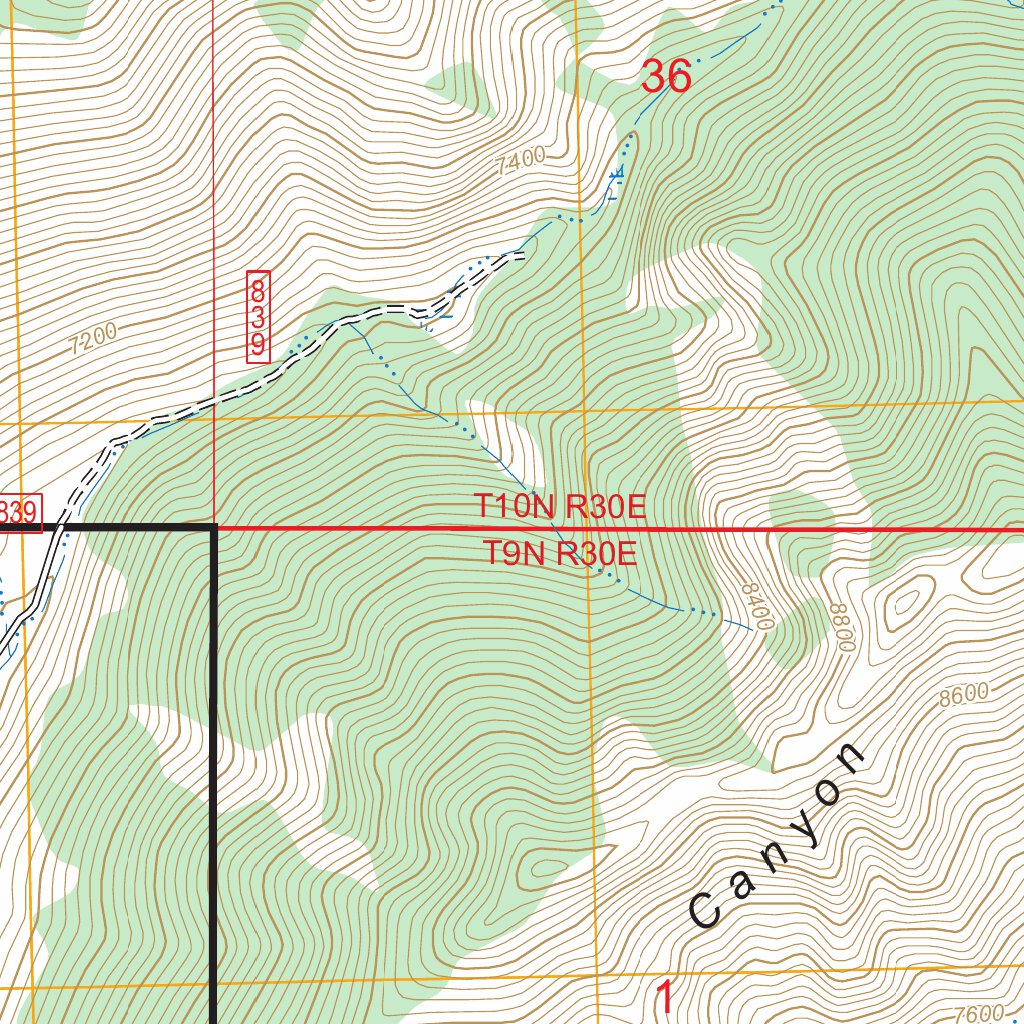 Copper Mountain, ID FSTopo Map by US Forest Service - Topo | Avenza Maps