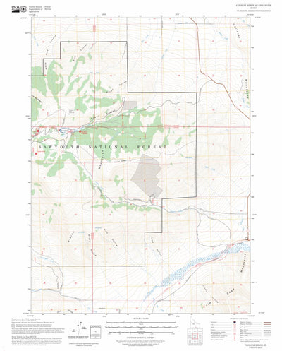 Connor Ridge, ID FSTopo Preview 1