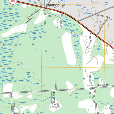 Cordesville, SC FSTopo Preview 2