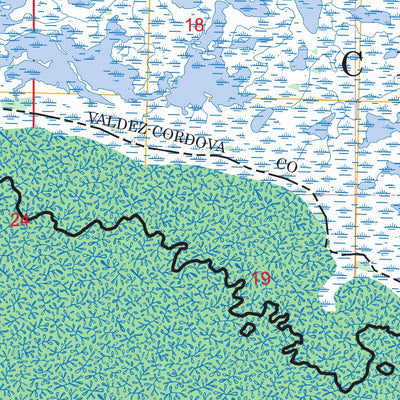 Cordova B-4 NW, AK FSTopo Preview 3