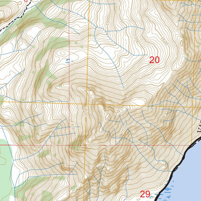 Cordova B-3 NW, AK FSTopo Preview 3