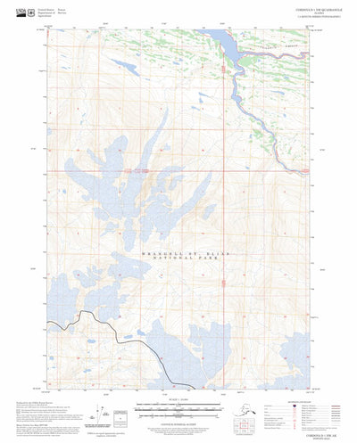 Cordova D-1 NW, AK FSTopo Preview 1