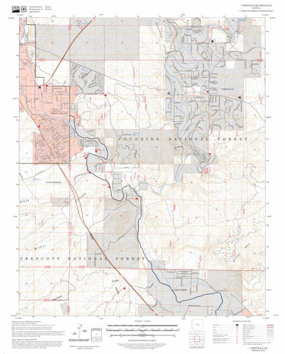 Cornville, AZ FSTopo Preview 1