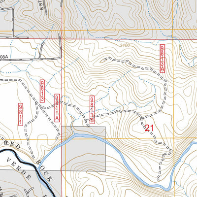 Cornville, AZ FSTopo Preview 2