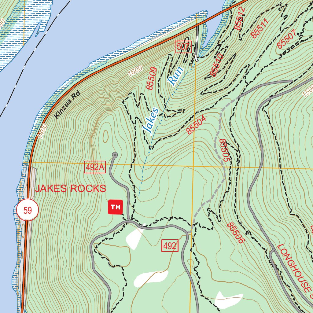 Cornplanter Bridge, PA FSTopo Map by US Forest Service - Topo | Avenza Maps