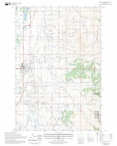 Corvallis, MT FSTopo Preview 1