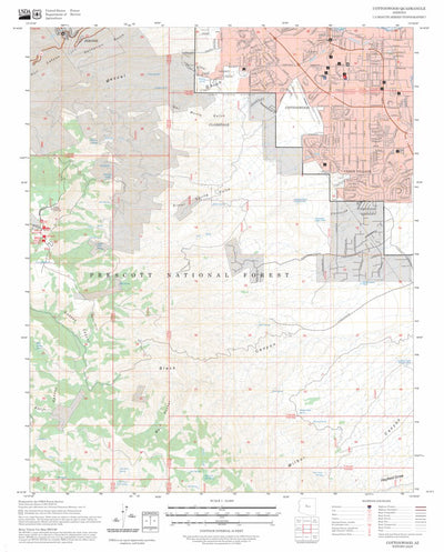 Cottonwood, AZ FSTopo Preview 1