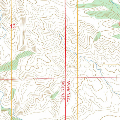 Cottonwood Falls, WY FSTopo Preview 2