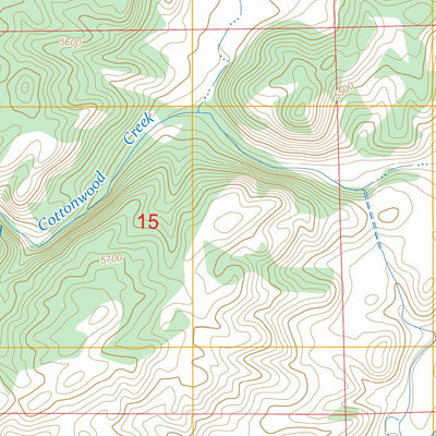 Cottonwood Falls, WY FSTopo Preview 3