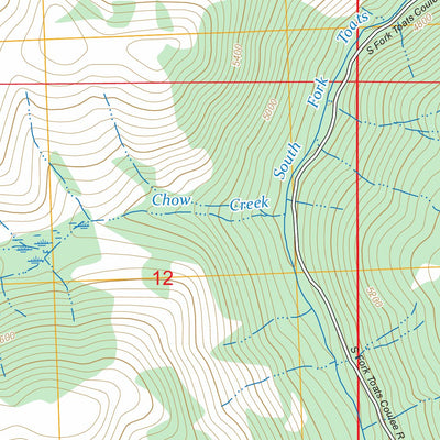 Corral Butte, WA FSTopo Preview 3