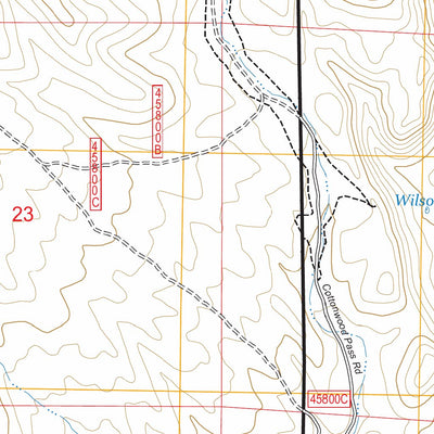 Cottonwood Pass, NV FSTopo Preview 2