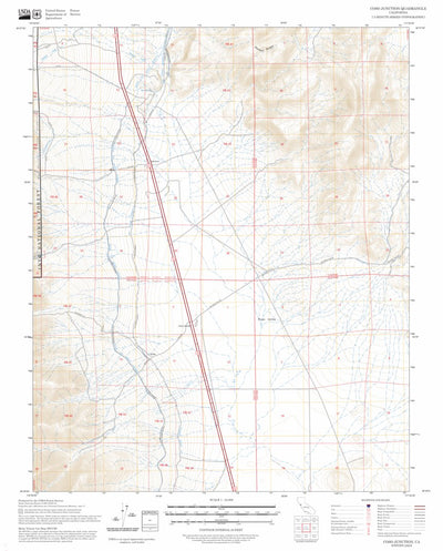 Coso Junction, CA FSTopo Preview 1