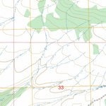 Cottonwood Rim, WY-CO FSTopo Preview 2