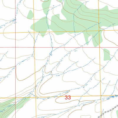 Cottonwood Rim, WY-CO FSTopo Preview 2