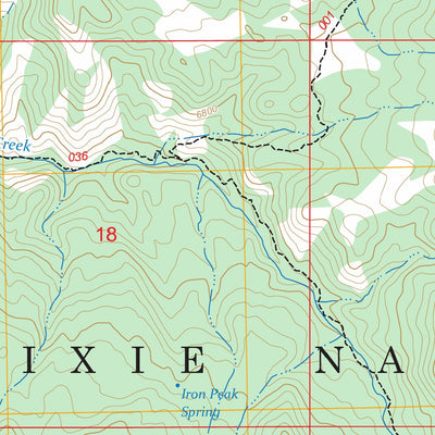 Cottonwood Mountain, UT FSTopo Preview 2