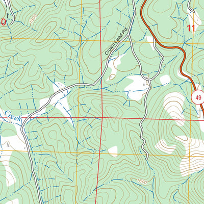 Coulterville, CA FSTopo Preview 2