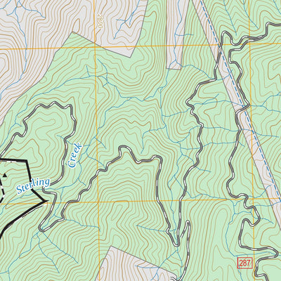 Cove Creek Gap, NC FSTopo Preview 3