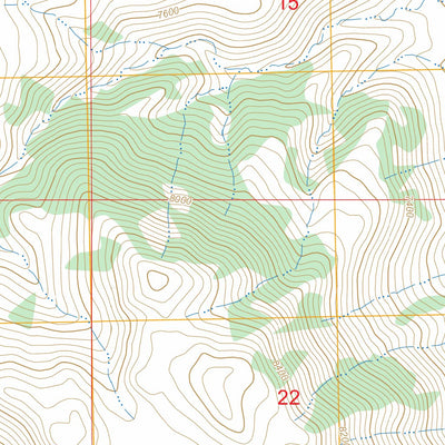 Cowtrack Mountain, CA FSTopo Preview 3