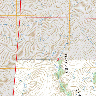 Cottonwood Creek, WY FSTopo Preview 3