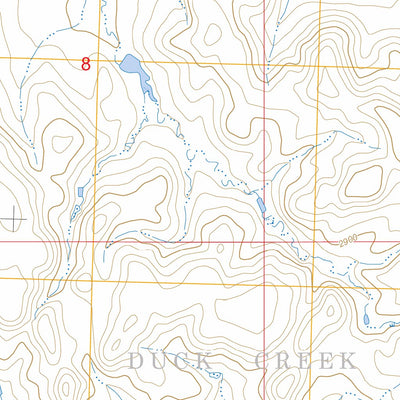 Cow Butte SE, SD FSTopo Preview 3
