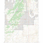Cow Creek Mountain, WY FSTopo Preview 1