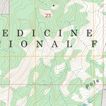 Cow Creek Mountain, WY FSTopo Preview 3