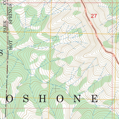 Cottonwood Peak, WY FSTopo Preview 3