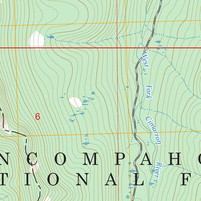 Courthouse Mountain, CO FSTopo Preview 2
