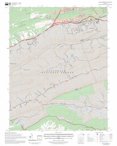 Cove Creek, VA FSTopo Preview 1