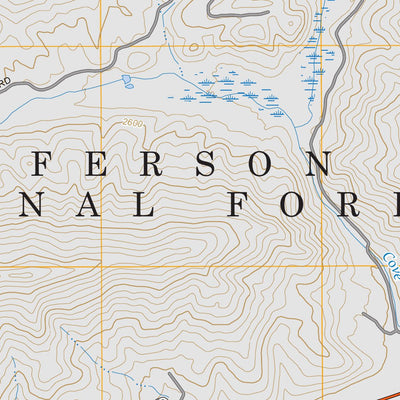 Cove Creek, VA FSTopo Preview 2