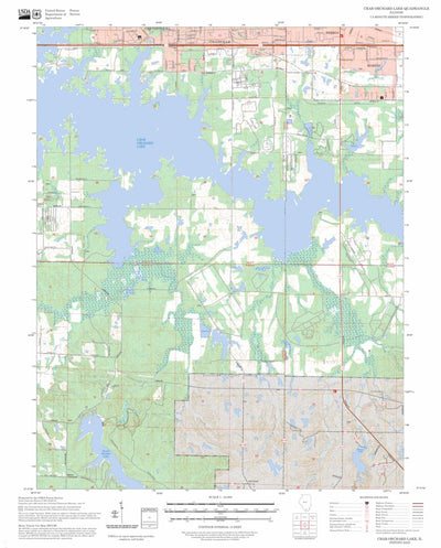 Crab Orchard Lake, IL FSTopo Preview 1