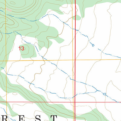 Cow Creek, UT FSTopo Preview 2