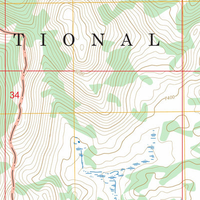 Crag Peak, CA FSTopo Preview 2