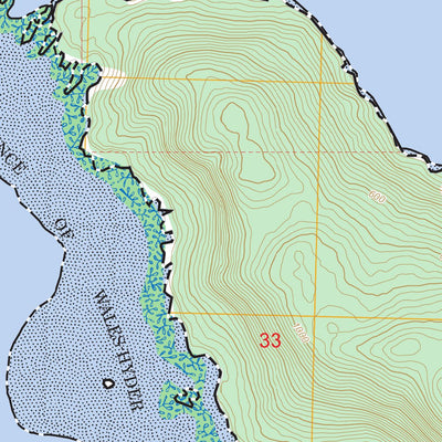 Craig A-4 NW, AK FSTopo Preview 3
