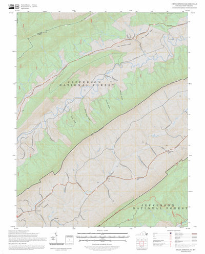 Craig Springs, VA-WV FSTopo Preview 1