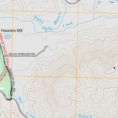 Crandall, GA FSTopo Preview 2