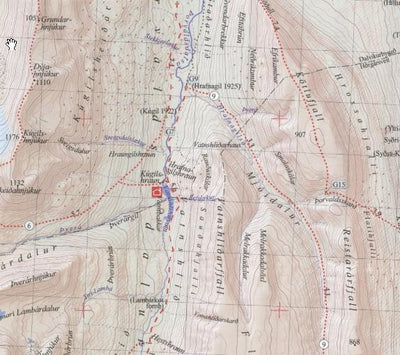 Hiking trails in Tröllaskagi peninsula, Northern Iceland, Map 3 Preview 3