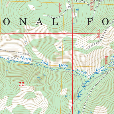 Crane Mountain, OR FSTopo Preview 2