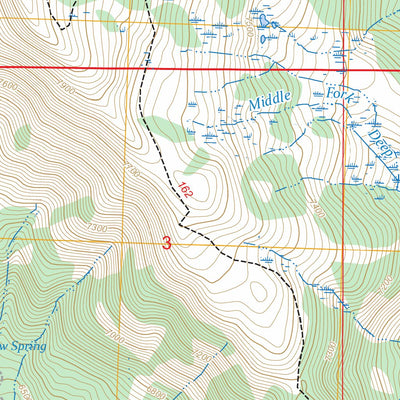 Crane Mountain, OR FSTopo Preview 3