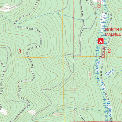 Crane Prairie, OR FSTopo Preview 3