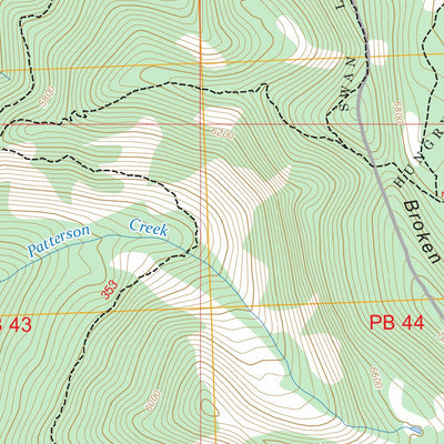 Crater Lake, MT FSTopo Preview 3