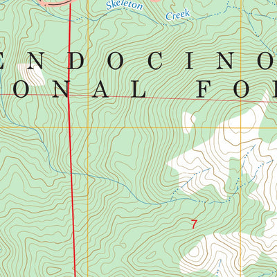 Crockett Peak, CA FSTopo Preview 2