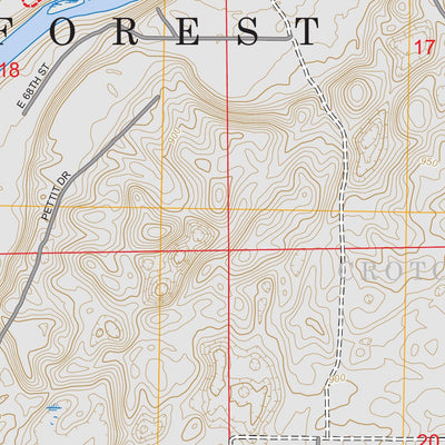 Croton, MI FSTopo Preview 3