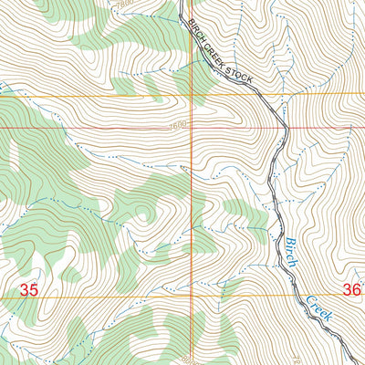 Crooked Creek, CA FSTopo Preview 3