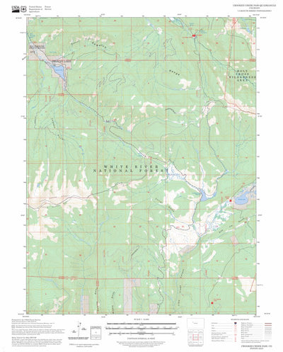 Crooked Creek Pass, CO FSTopo Preview 1