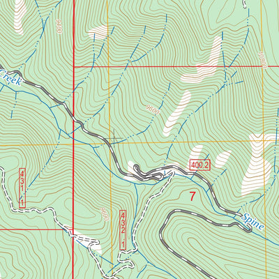 Crooked Creek Pass, CO FSTopo Preview 3