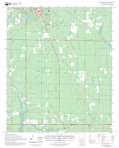 Crossett South, AR-LA FSTopo Preview 1